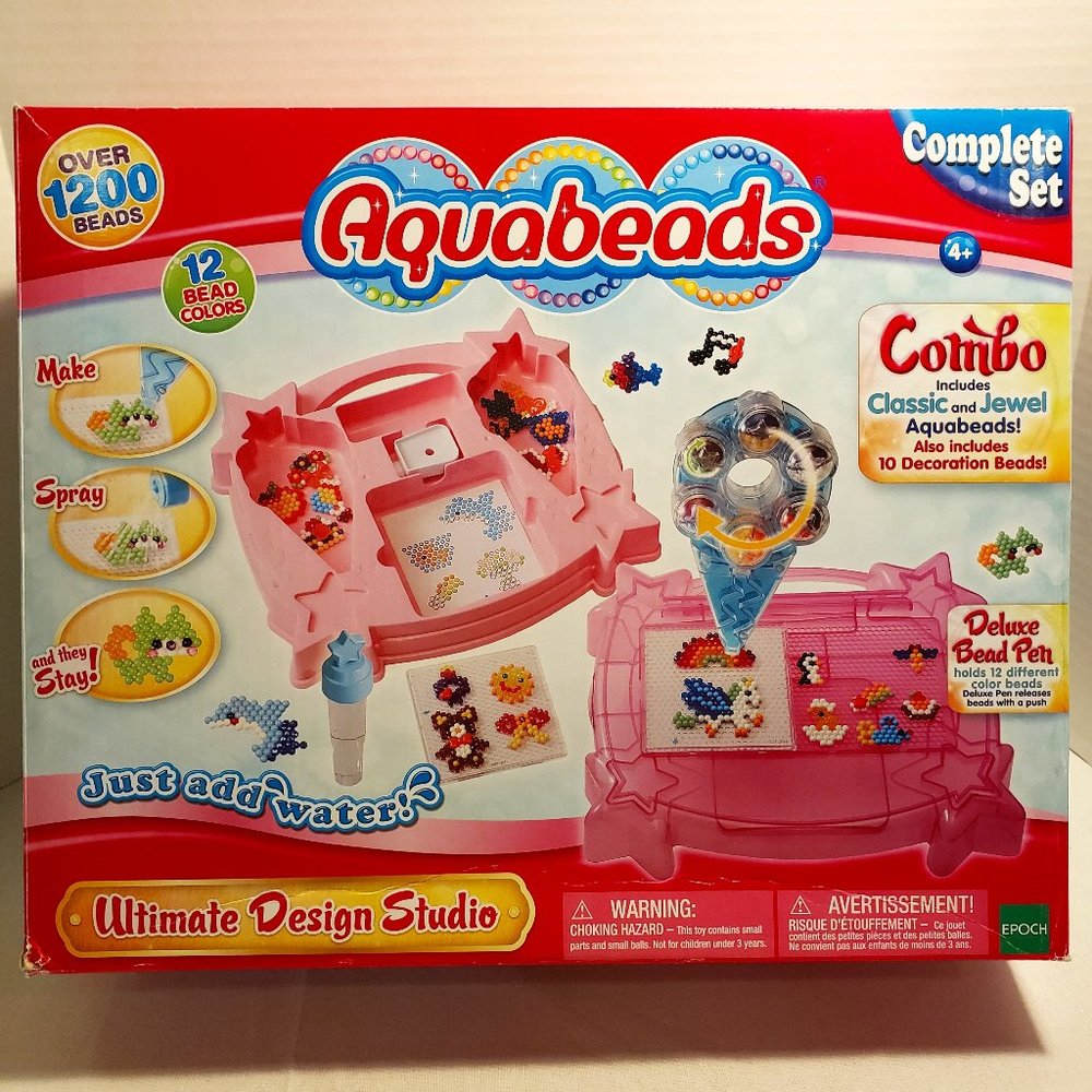 AQUABEADS ULTIMATE DESIGN STUDIO - AMAZING BEAD ART for KIDS - 2015 EPOCH